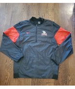 Rhodes Lynx  College Memphis TN Pullover 1/4 Zip Nike Jacket SZ M. Wind ... - $440.66 MXN