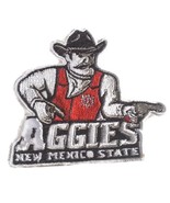 New Mexico State Aggies logo Iron On Patch - £3.93 GBP