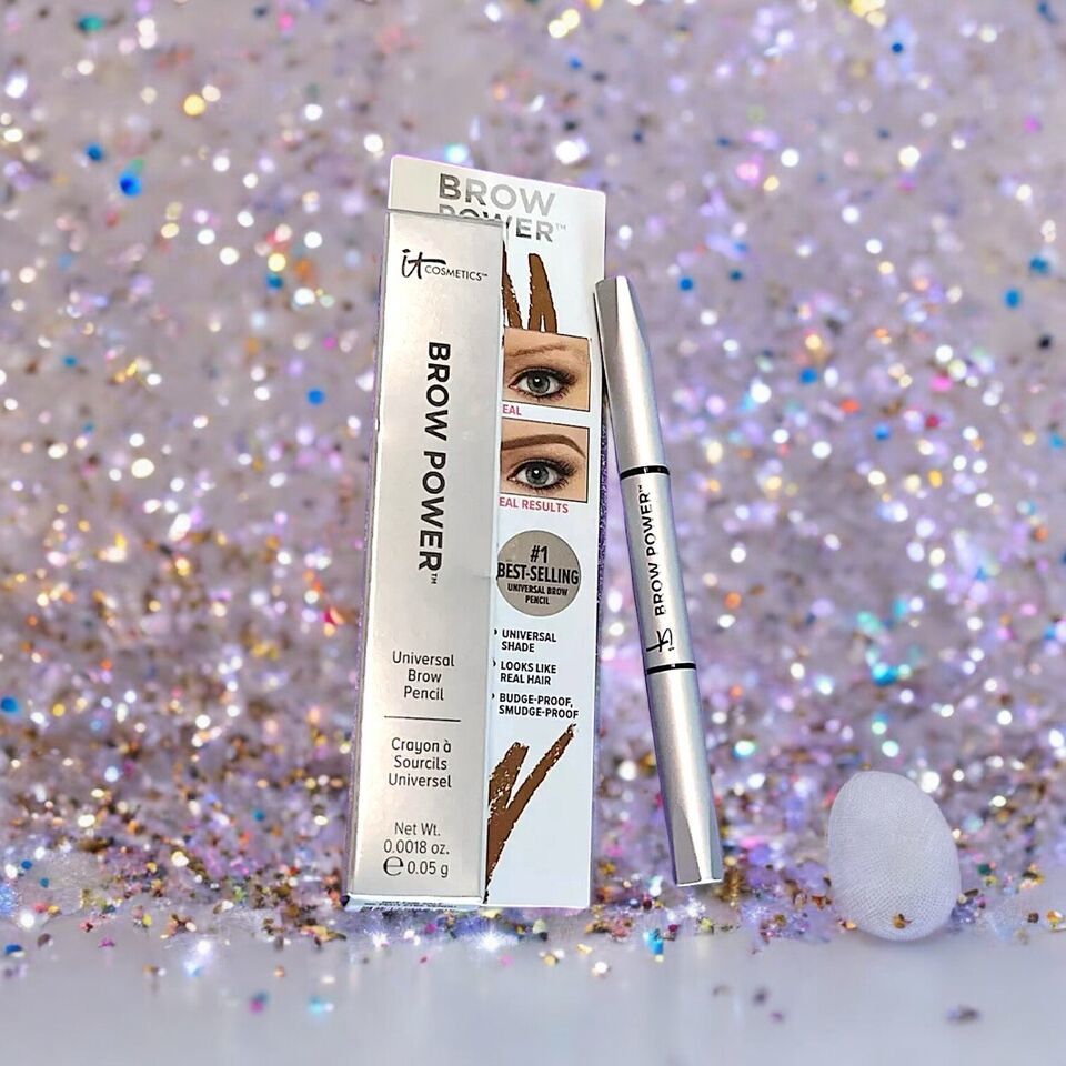 IT COSMETICS Brow Power Universal Eyebrow Pencil in Universal Taupe .05g... - $14.10