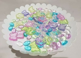 Easter Eggs Flowers Butterflies Bowl Filler Table Scatter Decor - $14.50