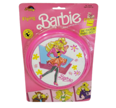 Vintage 1990 Mattel Spectra Star Barbie Pink Flying Disc Frisbee Nos Sealed Toy - £36.41 GBP
