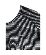 Nike Running Shirt Mens 2XL Zebra Striped Dri Fit Lightweight Outdoors D... - $39.60 CAD
