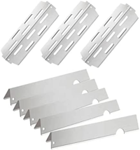 Grill Flavor Bars Heat Deflectors Stainless Steel Kit For Weber Genesis II LX300 - £59.10 GBP