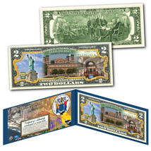 Ellis Island America The Beautiful Parks New Jersey Official $2 U.S. Bill - £10.99 GBP