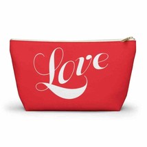 Accessory Purse w T-bottom &quot;Love&quot; in Red - $18.80+
