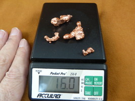 (R600-1-11) solid 16.0 grams Copper KEWEENAW element metal Michigan sculpture - £10.46 GBP