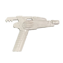 Power Rangers Mighty Morphin Plastic Gun White Weapon Accessory - £3.12 GBP