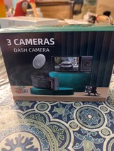 3 camera dash camera for car WiFi  hd camera night sensor usb disk - £155.37 GBP