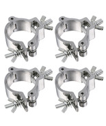 4Pcs Stage Light Hooks Clamps Aluminum Truss O Clamp 2&quot; Load 220Lbs Fit F34 - £34.54 GBP