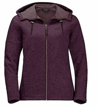 Jack Wolfskin Women&#39;s Sky Thermic Hooded JKT Women, Aubergine, L - $44.95