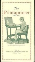 The Printaprimer Brochure Kids Educational Toy 1930&#39;s Rubber Stamps - £22.54 GBP