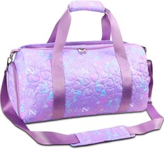 Kids Dance Bag Girls Gymnastics Duffle Bag Sport Gym Bags Travel Bag Ove... - £38.21 GBP