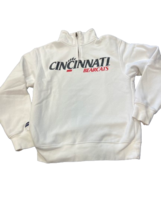 JANSPORT Mens White Cincinnati Bearcats JS00TSJ4 NCAA Quarter Zip Sweats... - $29.67