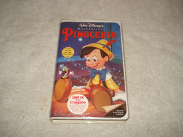  Walt Disney&#39;s Masterpiece Collection - Pinocchio VHS - 1993 #239 Clamsh... - £15.81 GBP