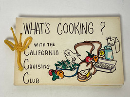 What&#39;s Cooking? With the California Cruising Club Recipe Cook Book - £5.39 GBP