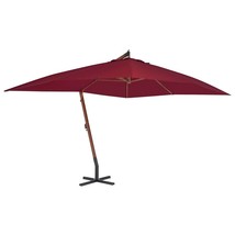  Cantilever Garden Parasol Bordeaux red - $4,056.09 MXN