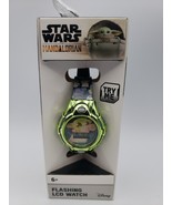 Brand New Kids Star Wars Mandalorian Flashing LCD Watch Free Shipping E3 - $203.95 MXN