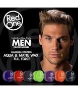 Red One Aqua Hair Wax and Gel full force Platinium 150ml 5 fl.oz. (ALL C... - £9.14 GBP+