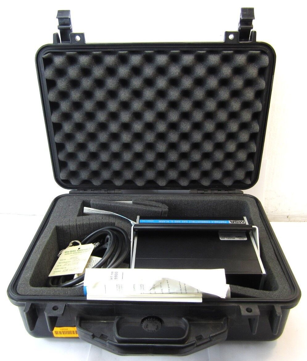 MSA Model 260 Portable Combustible Gas and O2 Alarm P/N 449900  - $39.29