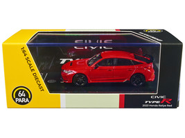 2023 Honda Civic Type R FL5 Rallye Red 1/64 Diecast Model Car by Paragon Models - £23.02 GBP