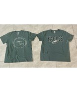 Lot Of 2 PHILADELPHIA EAGLES NFL Team Apparel Men’s  T-SHIRTS XL - $24.14