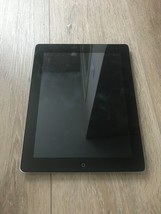 iPad 4 - Silver-9.7 in screen-For parts or repair-Can&#39;t power on-Fair co... - $13.99