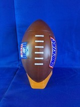 Snickers NFL Plastic Football Candy Bowl Container with Tee Holder 9&quot; - $14.01