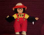 15&quot; Vintage Zippy Monkey Plush Toy With Outfit and Squeaker By Rushton C... - £273.63 GBP