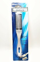 Allary Style #896 Professional Pedicure Brush &amp; File, White - $8.89