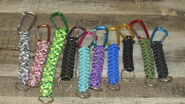 King Cobra Paracord Keychain w/ carabiner - £11.99 GBP