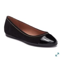 Hugo Boss Black Suede Ballerina Flats Shoe Size 40 / - $97.76