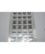 Federal APD 3M Parking Station push-button User Interface Label &quot;receipt... - $568.25 MXN