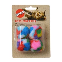 [Pack of 2] Spot Spotnips Yarn Puffballs Cat Toys 4 Pack - £16.99 GBP