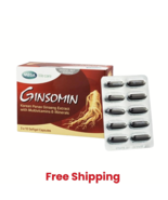 Ginsomin Korean Panax Ginseng Extract Plus Multivitamin 30 capsule~ Mega... - $28.70