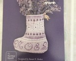  Noel Mini Stocking 505 Cross Stitch Pattern Only from The Nutmeg Needle - $8.78