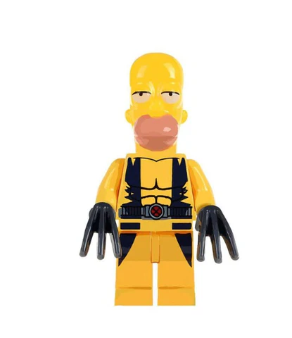Simpson Wolverine Minifigure  - $17.38