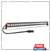 28 Inch Slim LED Light Bar - Single Row Off Road Light Bars With DT Connector - £87.25 GBP