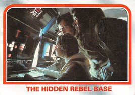 1980 Topps Star Wars #16 The Hidden Rebel Base Hoth Princess Leia B - £0.70 GBP