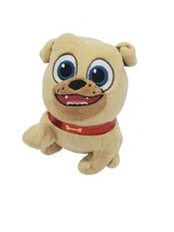 Disney Puppy Dog Pals Rolly Stuffed Animal 7 Inch Brown Plush Kids Toy - £10.00 GBP