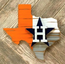 Houston Astros Rustic Sports Sign - £37.39 GBP