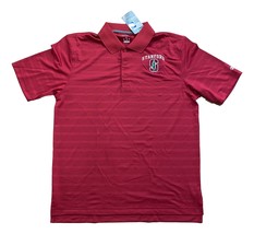 Université De Stanford Champions Rouge Col Chemise - £23.24 GBP