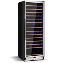 154-Bottle Wine Cooler Refrigerator Dual Zone Wine Cellar with Memory Fu... - £1,719.10 GBP