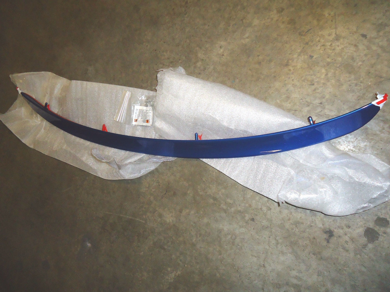 New OEM Rear Spoiler genuine Hyundai Genesis Coupe 2010-2016 NHA Blue in... - $94.05