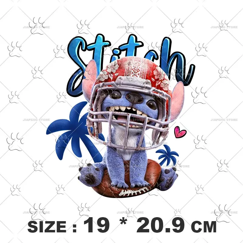 2025 Lilo Stitch Movie Iron on Patches for Clothes T-shirt Transfer -SDZ112 - $2.72