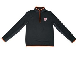 Chicago Bears Men&#39;s 1/4 Zip Pullover Sz Med NFL Team Apparel TX3 Warm Black - $17.10