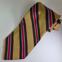 Vintage Repp Stripe Tie by Reis for Dayton’s Northbriar Shop Gold 4.25” ... - $24.99