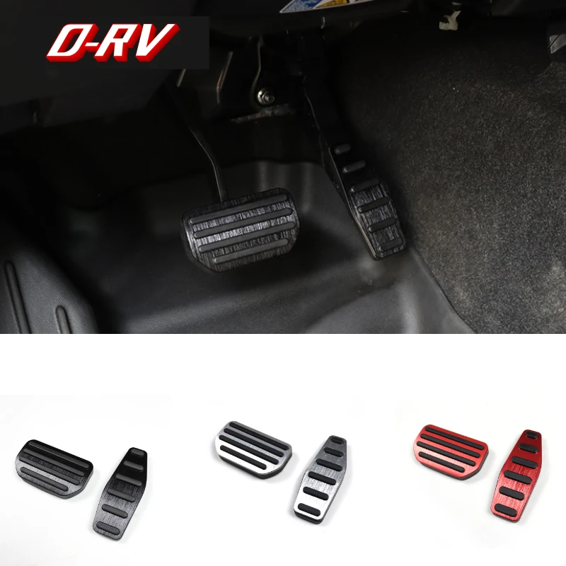 Brake accelerator pedal foot rest pedals covers for suzuki jimny jb64 sierra jb74w 2019 thumb200