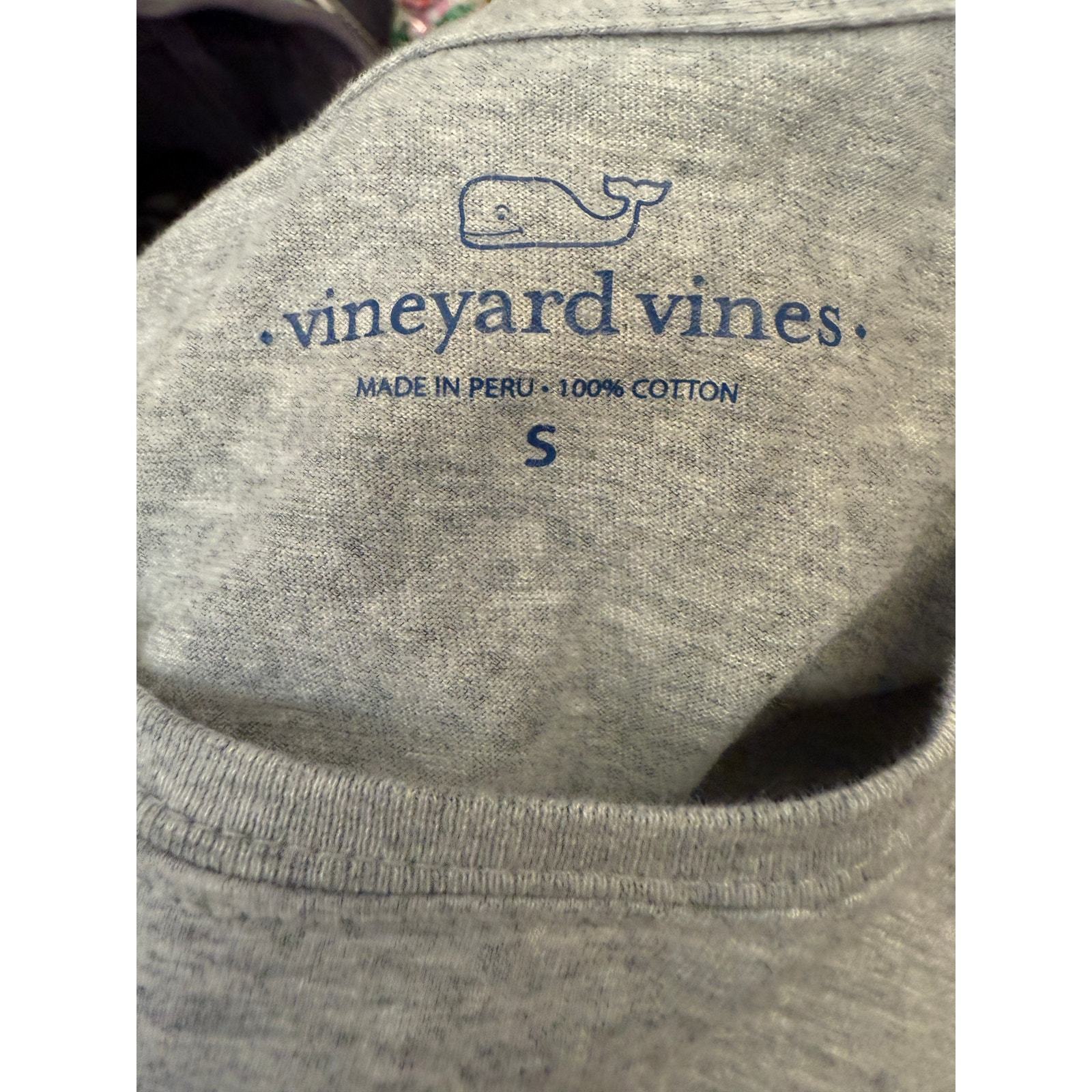 VINEYARD VINES Women M Popsicle Flag Long Sleeve Shirt 4th Of July Item image 5