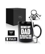 Set of 5 Father&#39;s Day Gift, Dad Gift - Coffee Mug, Keyring, Bottle Opene... - $19.79