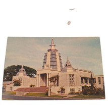 Postcard Buddhist Temple Honolulu Hawaii Chrome Unposted - £7.37 GBP